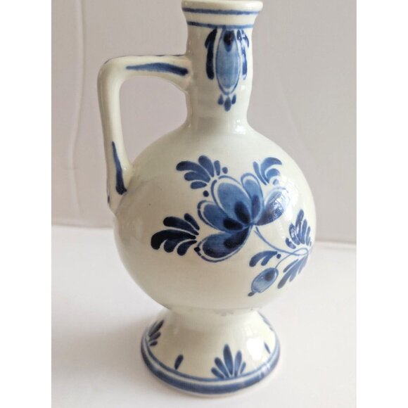 Vintage Amsterdam Holland Miniature  Pitcher  Hand-Painted by P. Moppe 5" - Picture 5 of 9